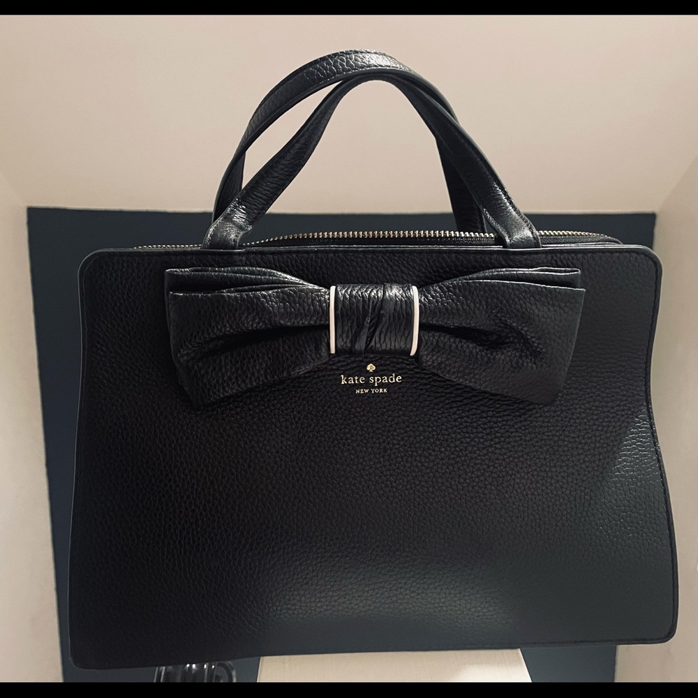 Kate Spade black bow purse